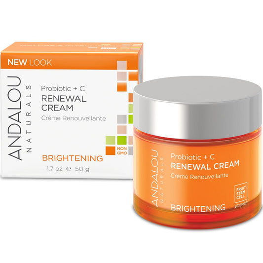 Andalou Naturals Probiotic & C Renewal Cream, 50ml