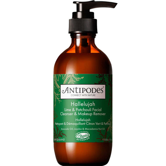 Antipodes Hallelujah Lime Patchouli Cleanser, 200ml