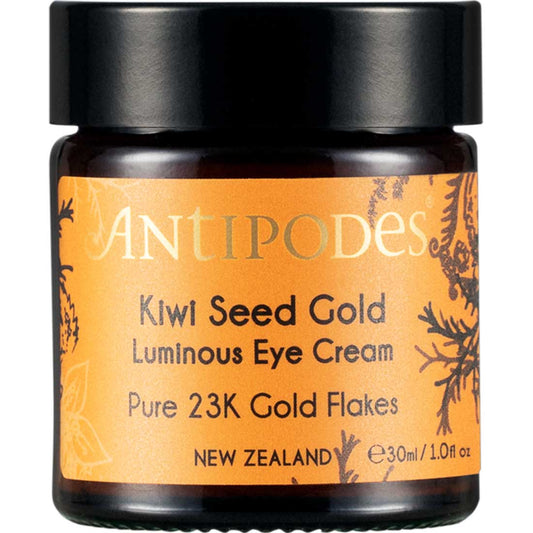 Antipodes Kiwi Seed Gold Luminous Eye Cream, 30 ml