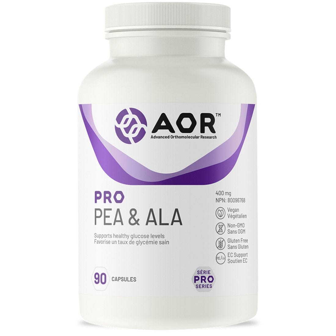 AOR Pro PEA & ALA, 90 Capsules