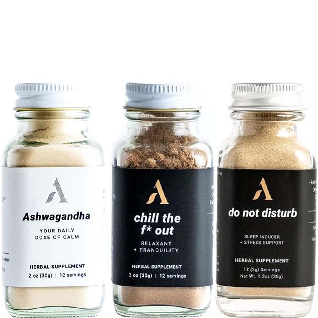 Apothekary License To Chill (Boost Energy, Relieve Stress), 3 Bottles Per Set