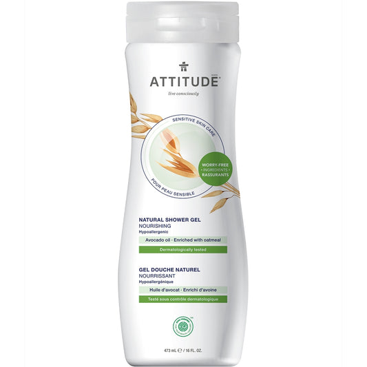 Attitude Body Wash, Nourishing, Avocado, 473ml