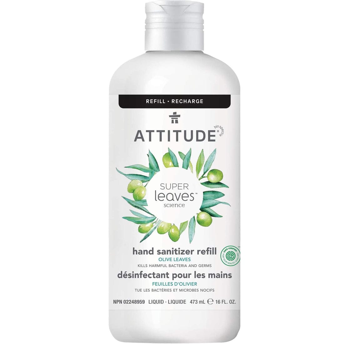 Attitude Hand Sanitizer, 473ml Refill