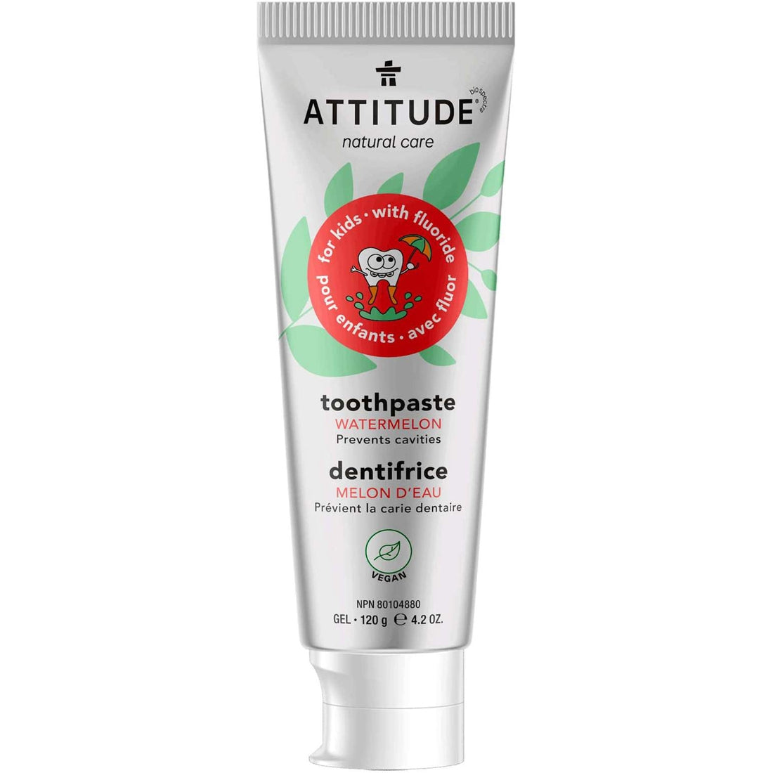 Attitude Kids Fluoride Toothpaste, 120ml