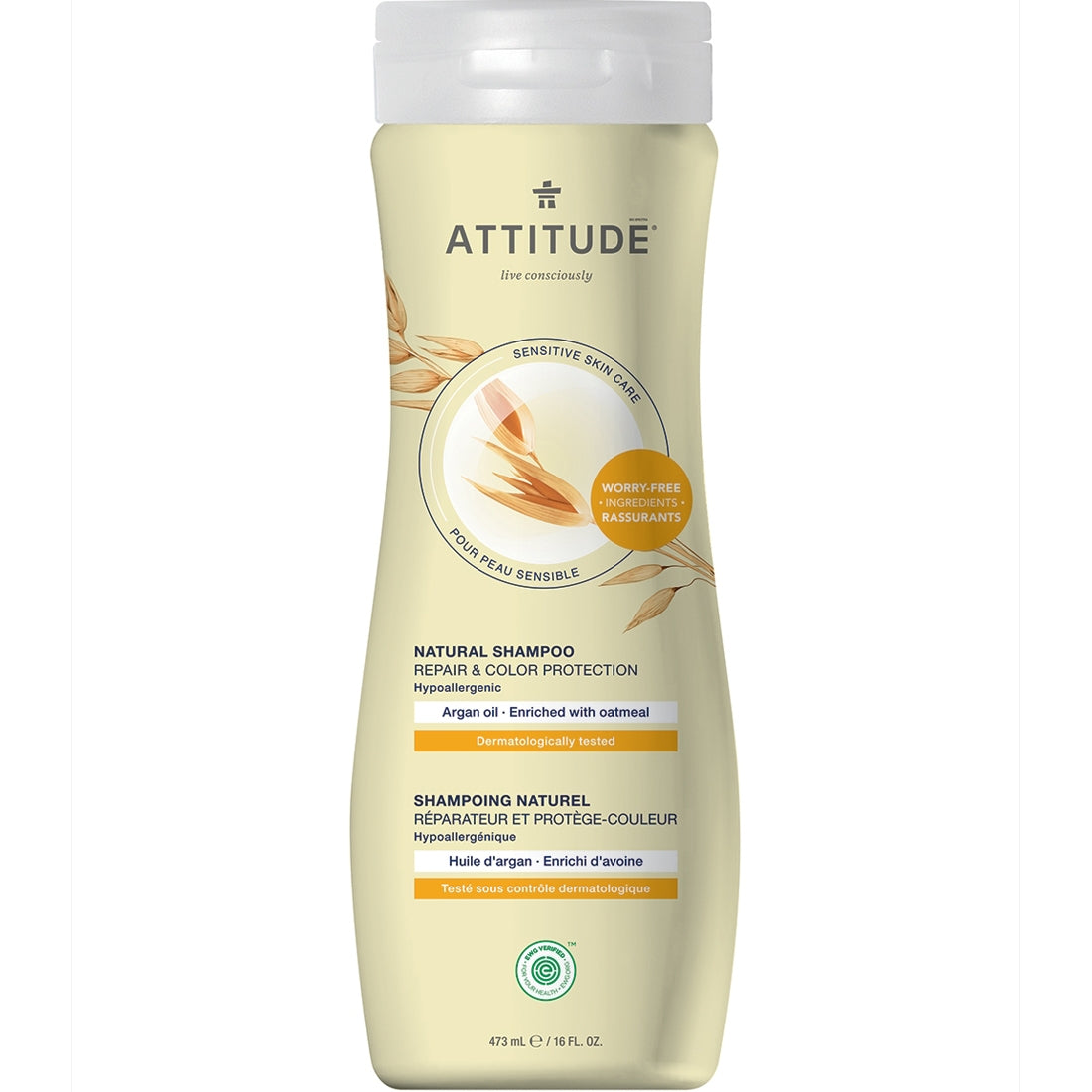 Attitude Shampoo, Repair, Argan, 473ml