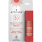 Attitude Skincare SPF 30 Mineral Sunscreen Face Stick, BABY, KIDS, and ADULTS, 18.4g