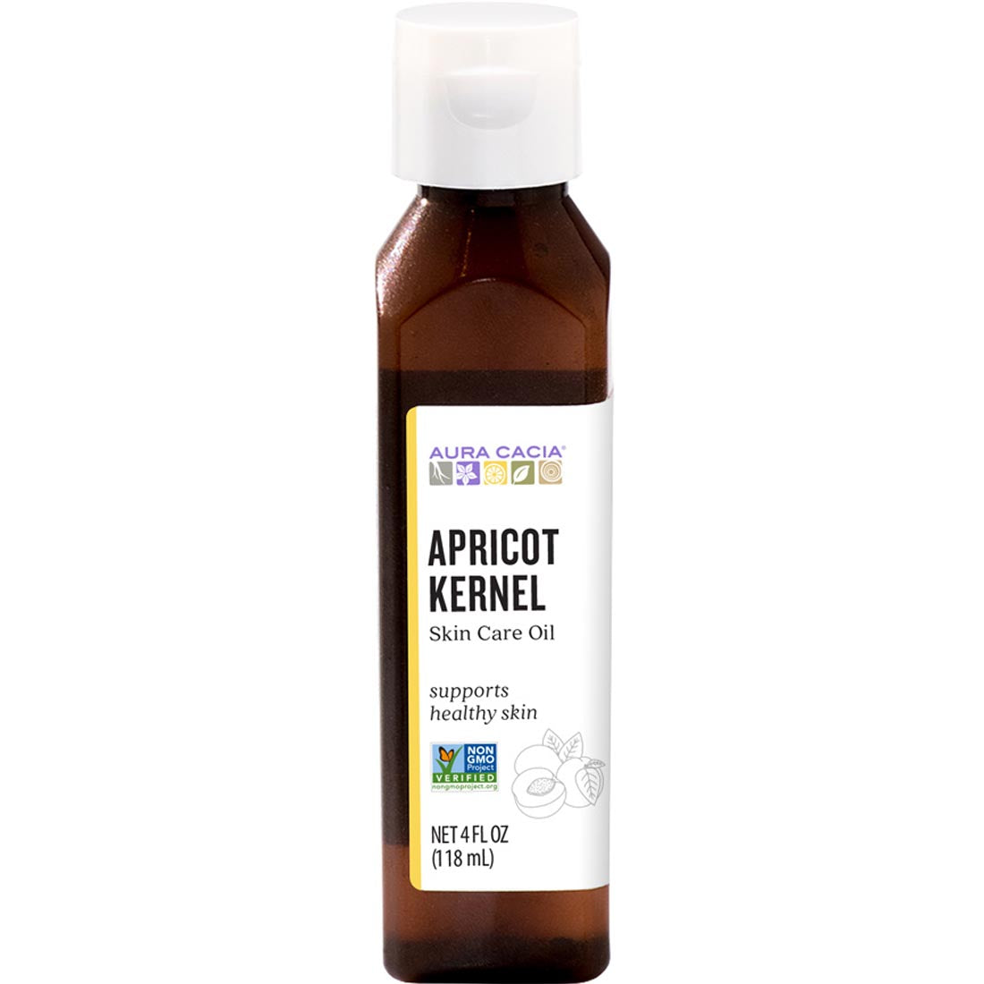 Aura Cacia Apricot Kernel Pure Skin Care Oil, 118ml