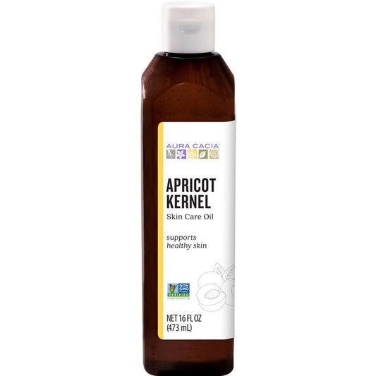 Aura Cacia Apricot Kernel Pure Skin Care Oil, 473ml