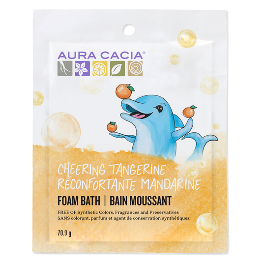 Aura Cacia Kids Cheering Foam Bath, 6 Packs, 6 x 71g