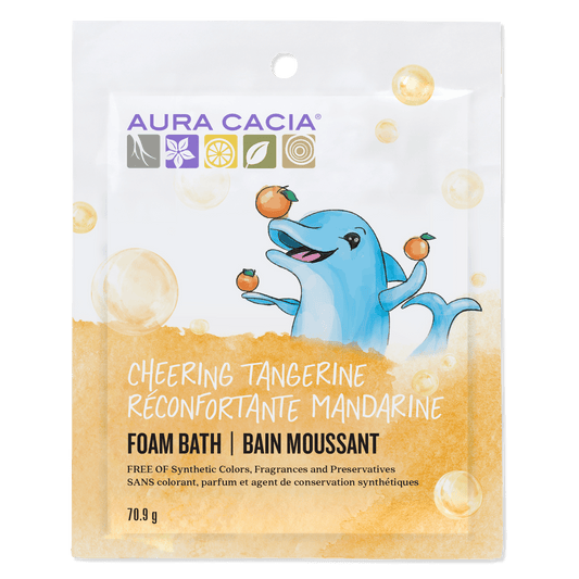Aura Cacia Kids Cheering Foam Bath, 6 Packs, 6 x 71g