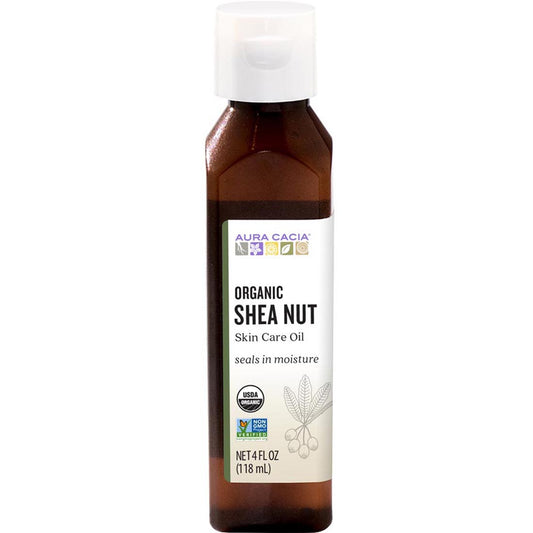 Aura Cacia Organic Shea Nut Oil, 118ml