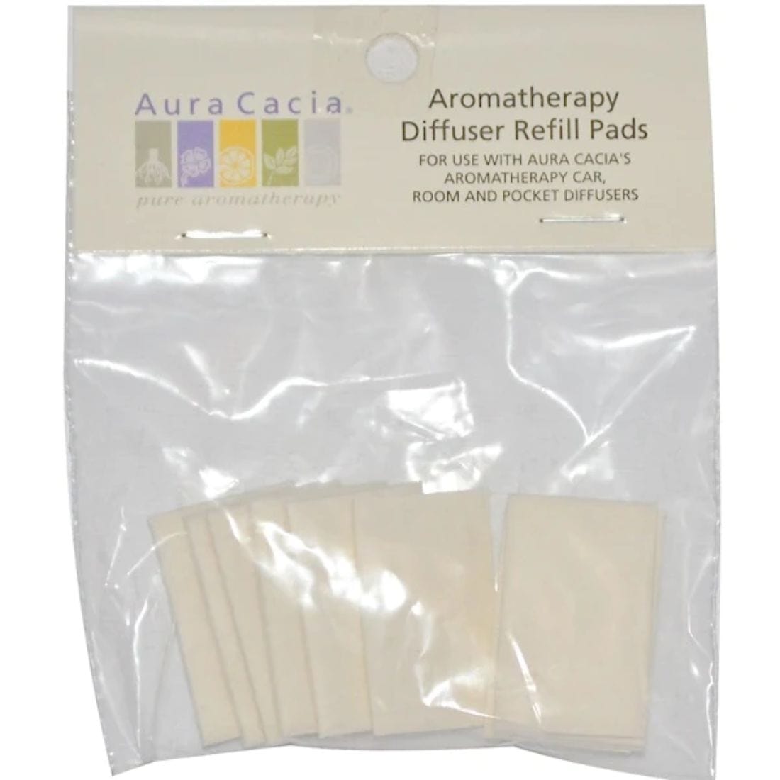Diffuser Pad Aura Cacia Room/Car Diffuser Refill Pads, 10 Pack CLEARANCE 50% Off
