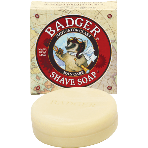 Badger Balms Shave Soap, 89g