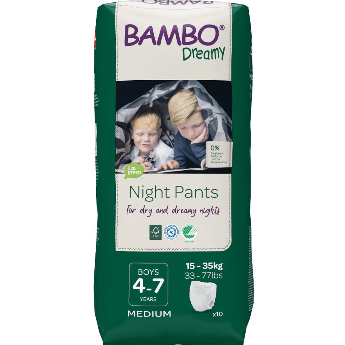 Bambo Nature Dreamy Night Pants Boys (Size 4 to 15 Available)