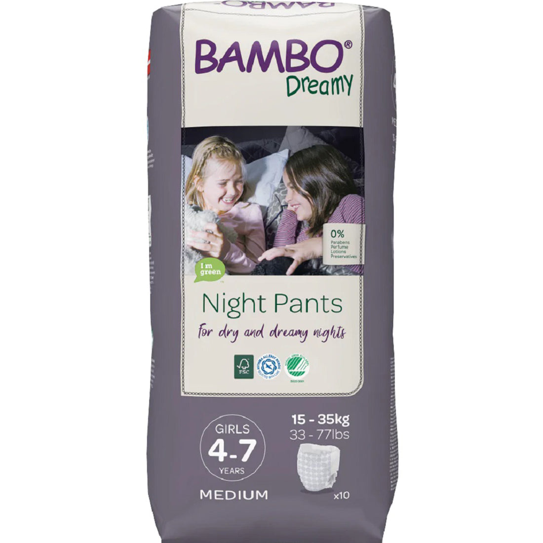 Bambo Nature Dreamy Night Pants Girls (Size 4 to 15 Available)