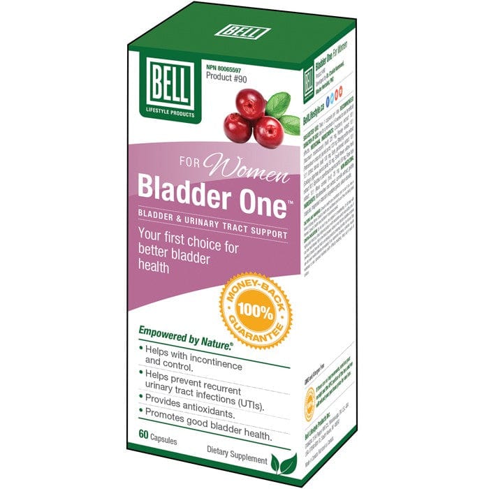 Bladder 1 Bell Bladder One for Women #90, Cranberry Extract 225mg with Nettle