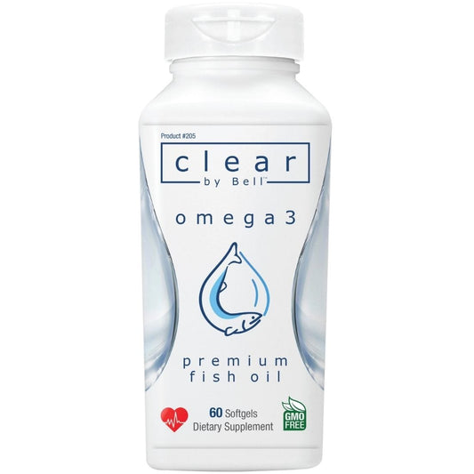 Bell Lifestyle Clear by Bell Omega 3 Premium Fish Oil