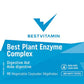 BestVitamin Best Plant Enzyme Complex 780mg, Digestive Aid, 90 Vegetable Capsules