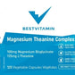 BestVitamin Best Magnesium Theanine Complex, Improves relaxation, learning, focus, & mood, 120 Vegetable Capsules