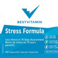 BestVitamin Stress Formula, Less Stress in 15 Days Guaranteed, 120 Vegetable Capsules, 2 Month Supply