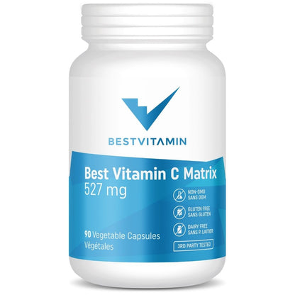 BestVitamin Best Vitamin C Matrix, Enhanced Immune Support & Optimized Absorption