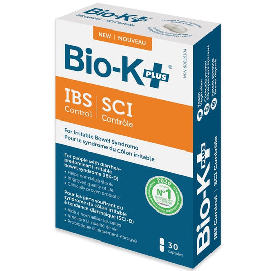 Bio-K+ Probiotic 50 Billion (IBS Control), 30 Capsules