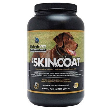 BiologicVet BioSKIN & COAT, Natural Antihistamine Formula For Dogs & Cats