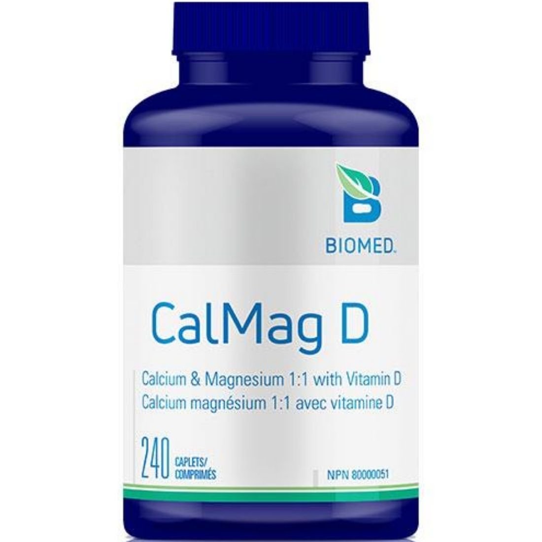 Biomed Cal Mag D 1:1, 240 Caplets