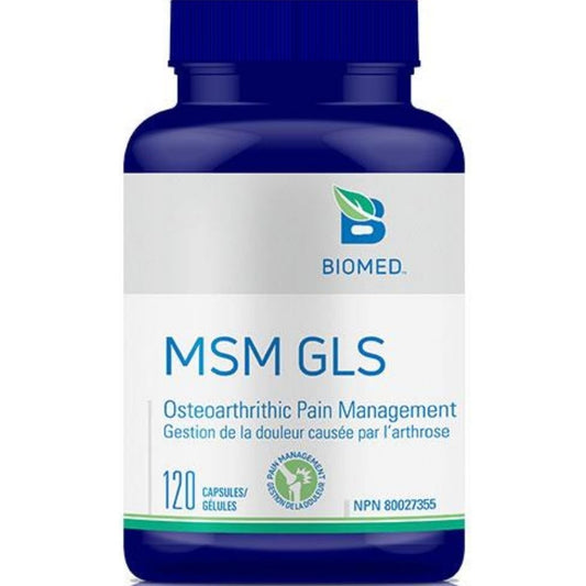 Biomed MSM-GLS, 120 Capsules