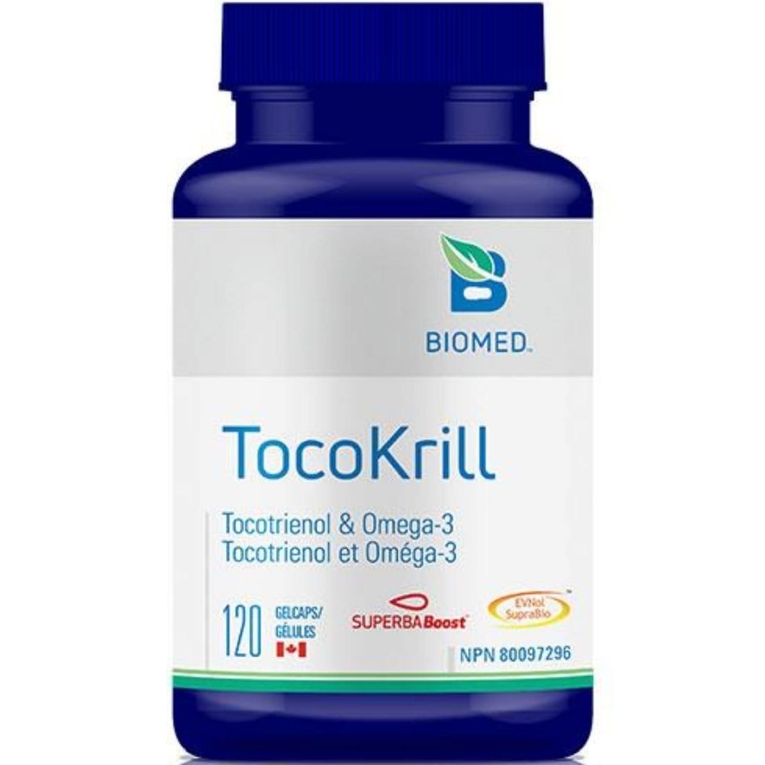 Biomed TocoKrill,120 Gelcaps