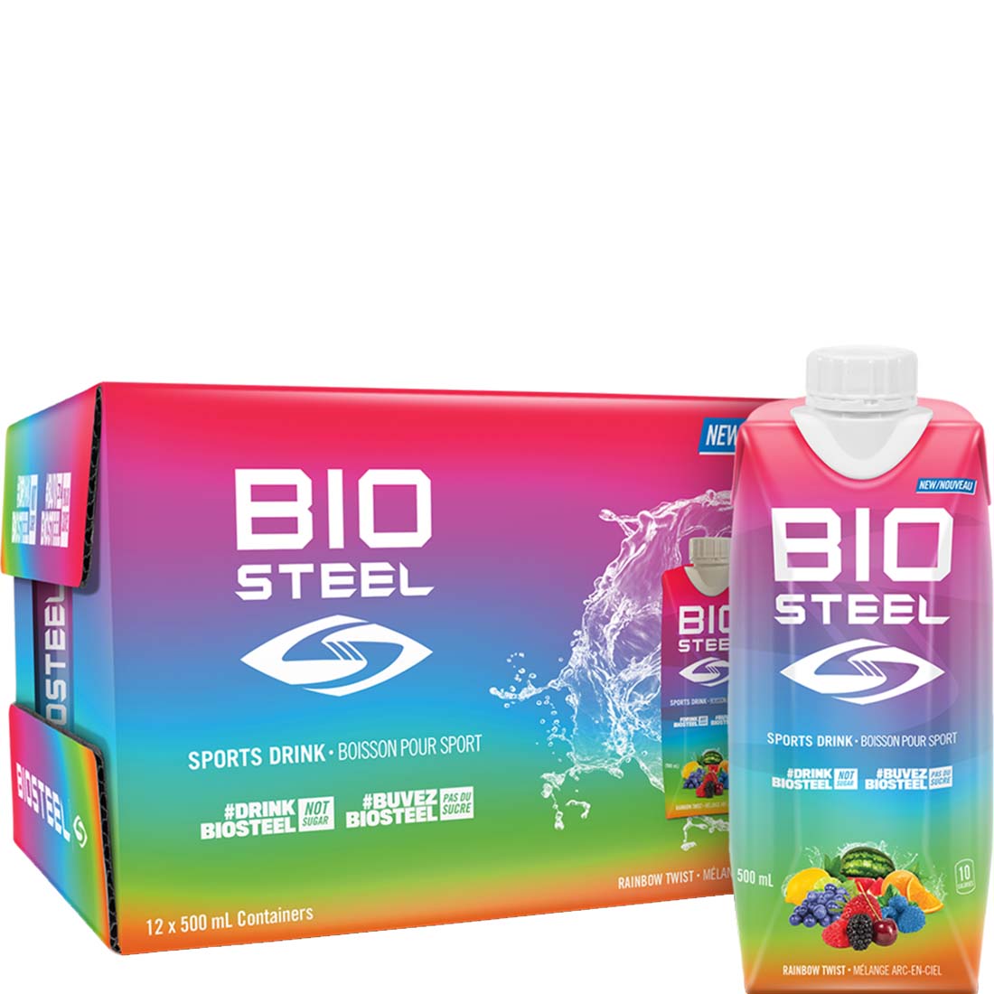Biosteel Sports Drink, 12 x 500ml