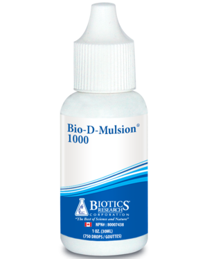 Biotics Research Bio-D-Mulsion 1000IU per Drop, 729 Drops, 29.57ml