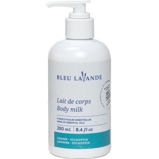 Bleu Lavande Lavender Eucalyptus Body Milk, 250ml