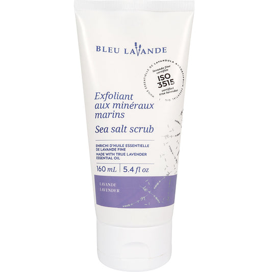 Bleu Lavande Lavender Sea Salt Scrub, 160ml