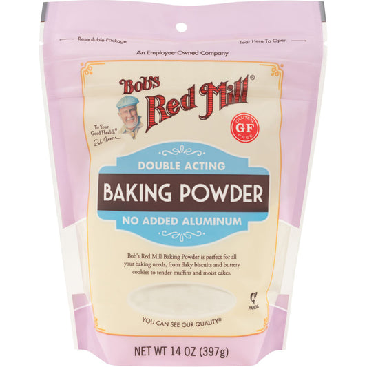 Bob's Red Mill Baking Powder (Aluminum-Free), 397g, , Best Before 02/24, Clearance 20% Off, Final Sale