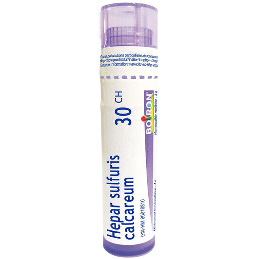 Boiron Hepar Sulfuris Calcareum 30ch, 80 Pellets