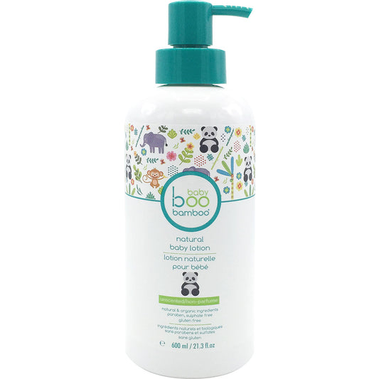 Boo Bamboo Baby Boo Natural Body Lotion Unscented, 600ml