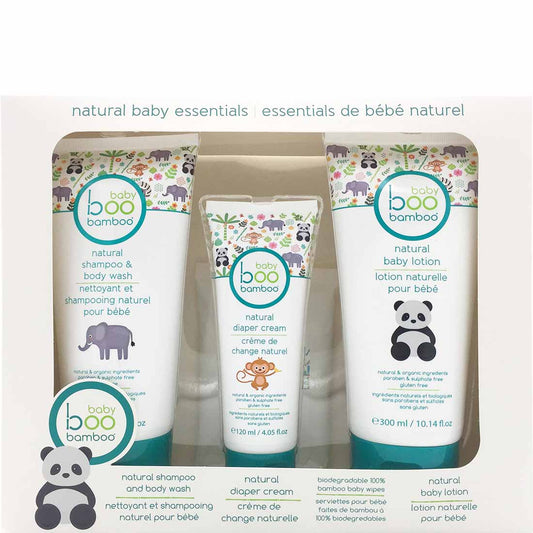 Boo Bamboo Baby Boo Natural Essentials Set