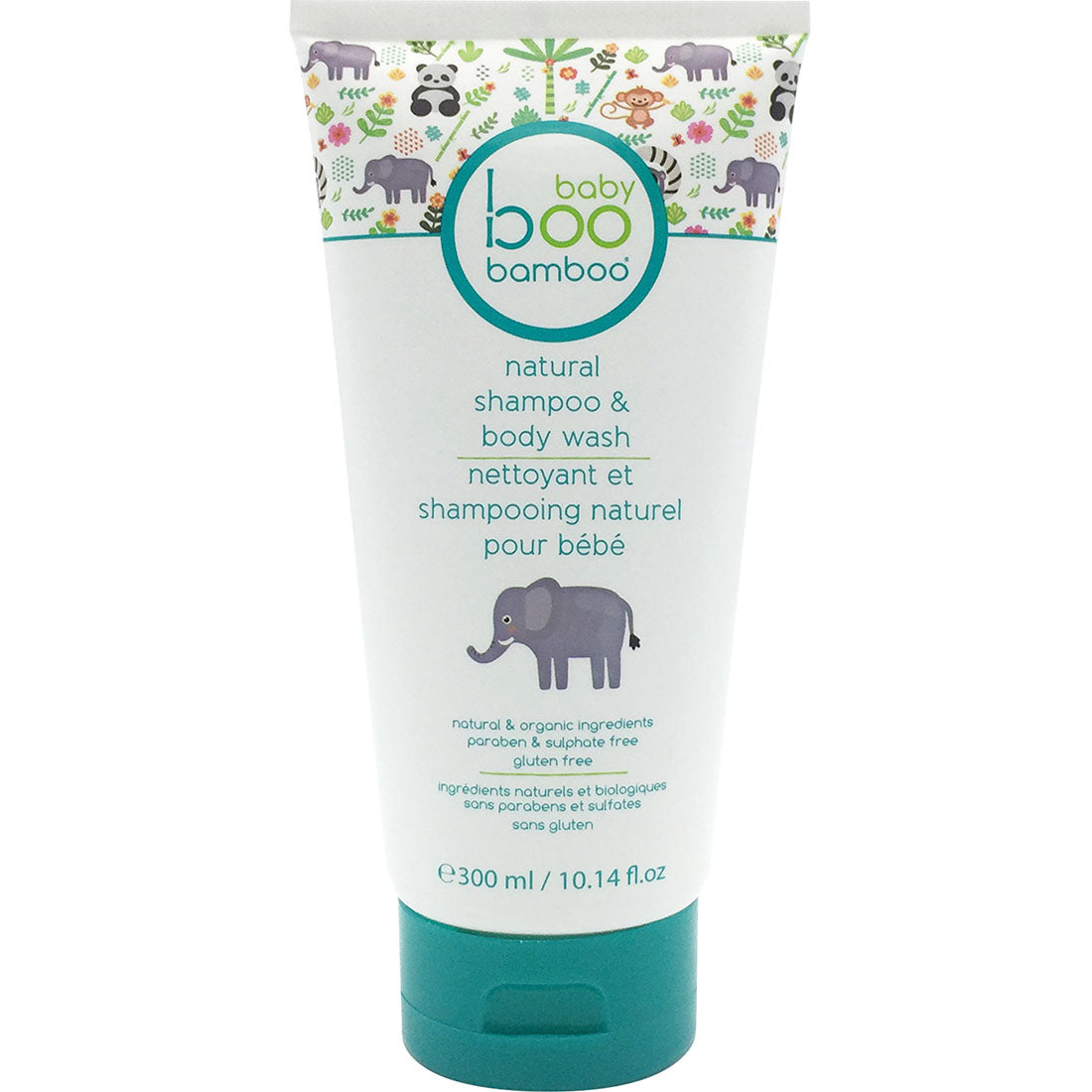 Boo Bamboo Baby Boo Natural Shampoo Body Wash, 300ml