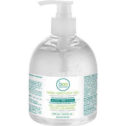Boo Bamboo Clear Hand Sanitizer Gel