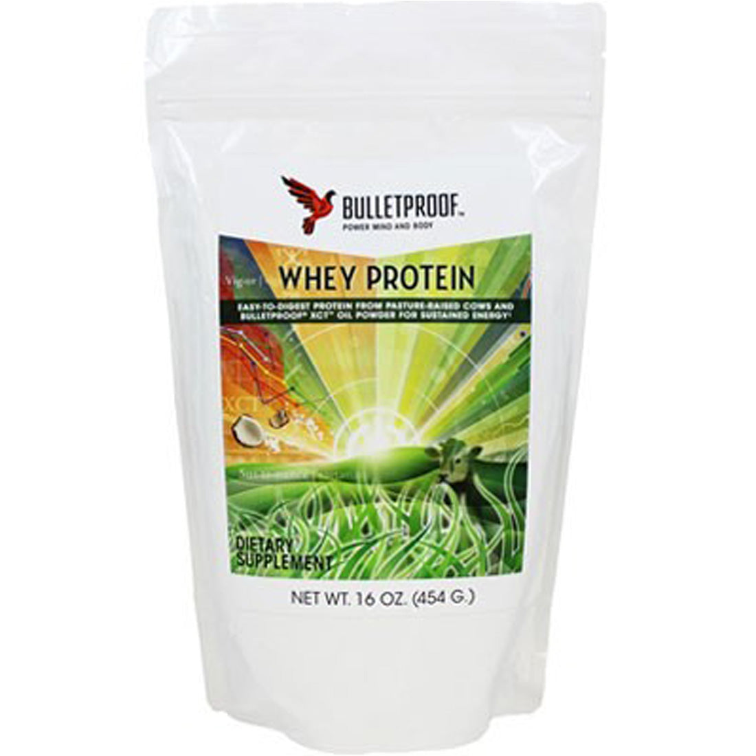 Bulletproof Upgraded Whey Protein, 454g