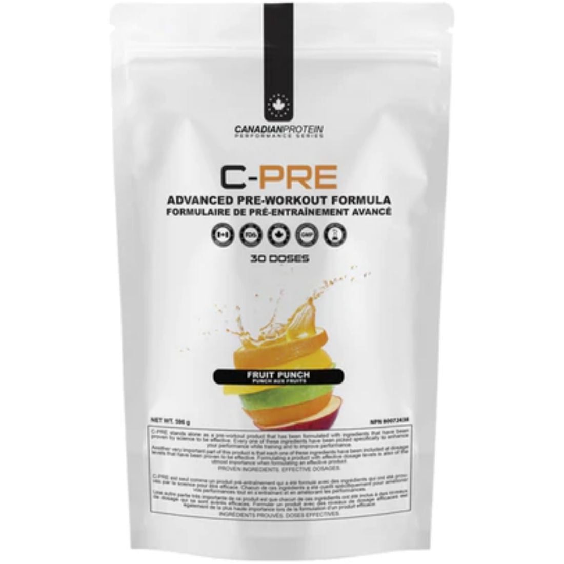 Canadian Protein C-PRE Advanced Pre-Workout Formula