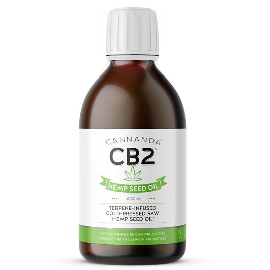 Cannanda CB2 Hemp Seed Oil (Cold-Pressed), 240ml