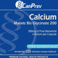 CanPrev Calcium Malate Bis-Glycinate 200mg, 120 Capsules