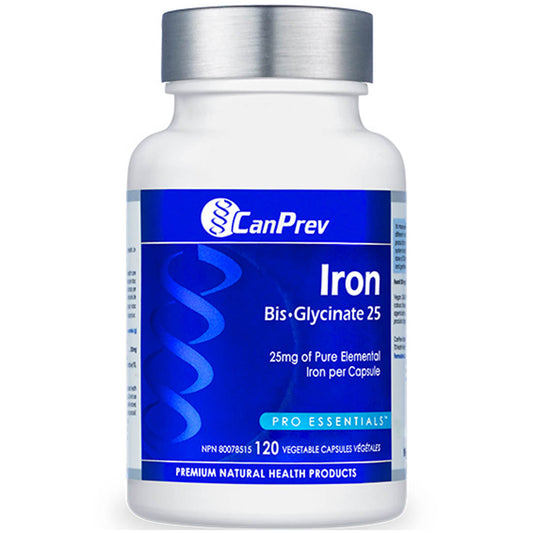 CanPrev Iron Bis-Glycinate 25mg (Pure Elemental)