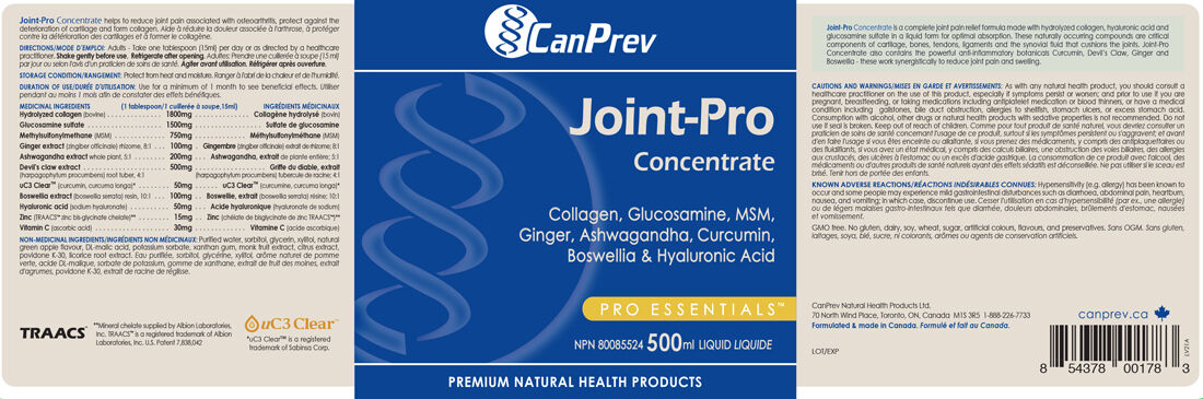 CanPrev Joint-Pro Concentrate, 500ml