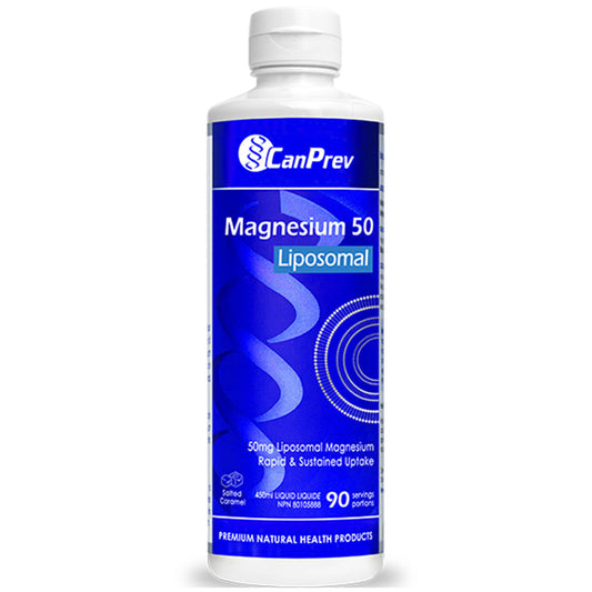 CanPrev Magnesium 50 Liposomal, Salted Caramel Flavour, 450ml
