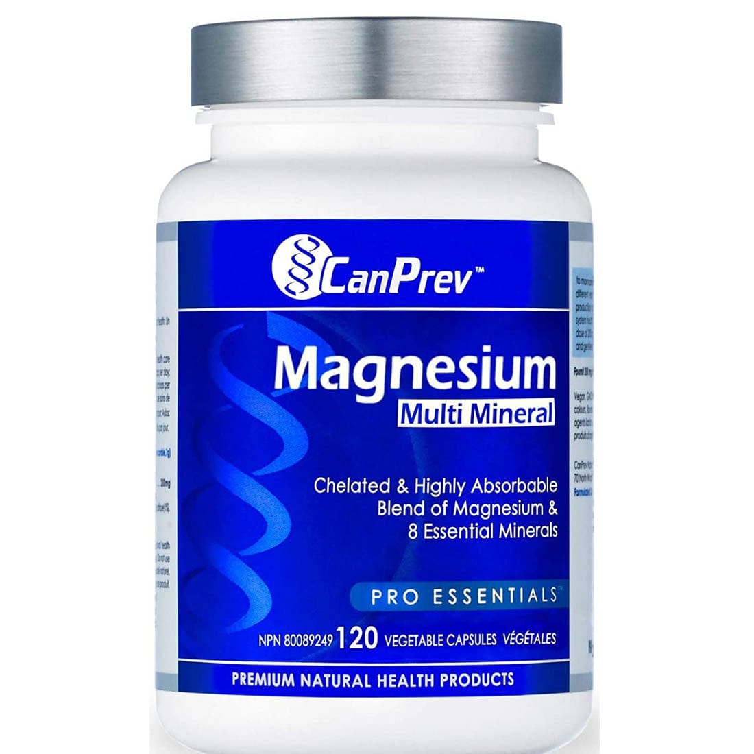 CanPrev Magnesium MultiMineral (Chelated), 120 Capsules