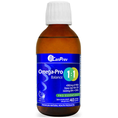 CanPrev Omega-Pro BALANCE 1:1 Liquid Fish Oil