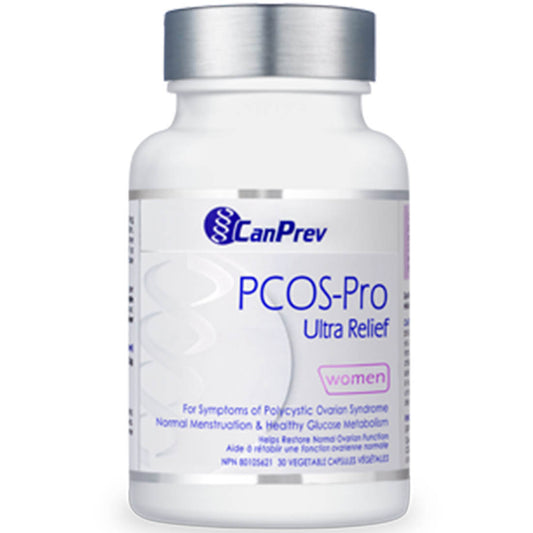 CanPrev PCOS-Pro, D-Chiro-Inositol 600mg, 30 Vegetable Capsules
